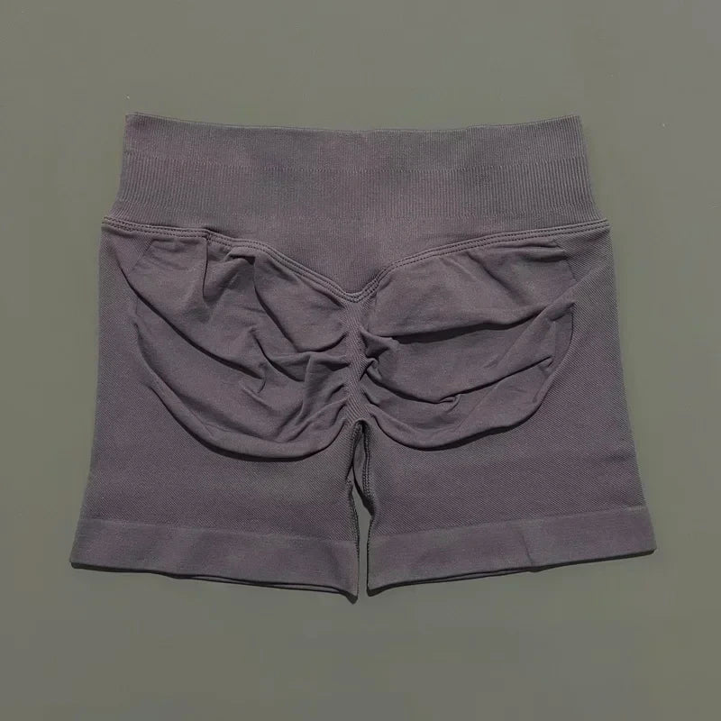 Seamless High Waist Yoga Shorts