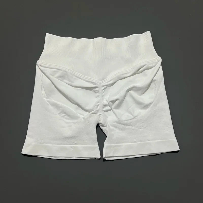 Seamless High Waist Yoga Shorts