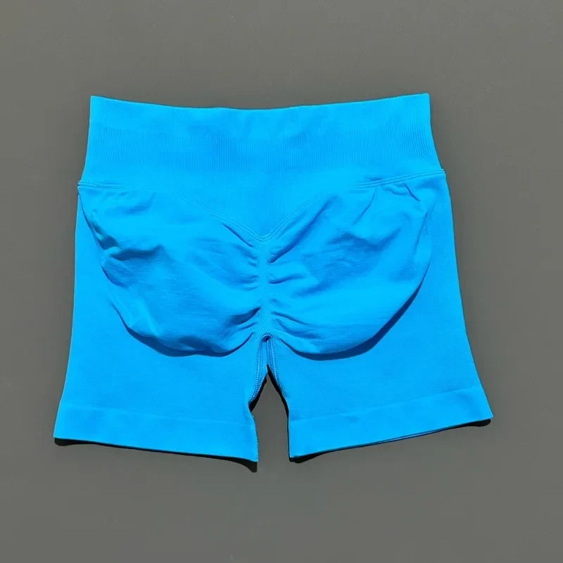 Seamless High Waist Yoga Shorts
