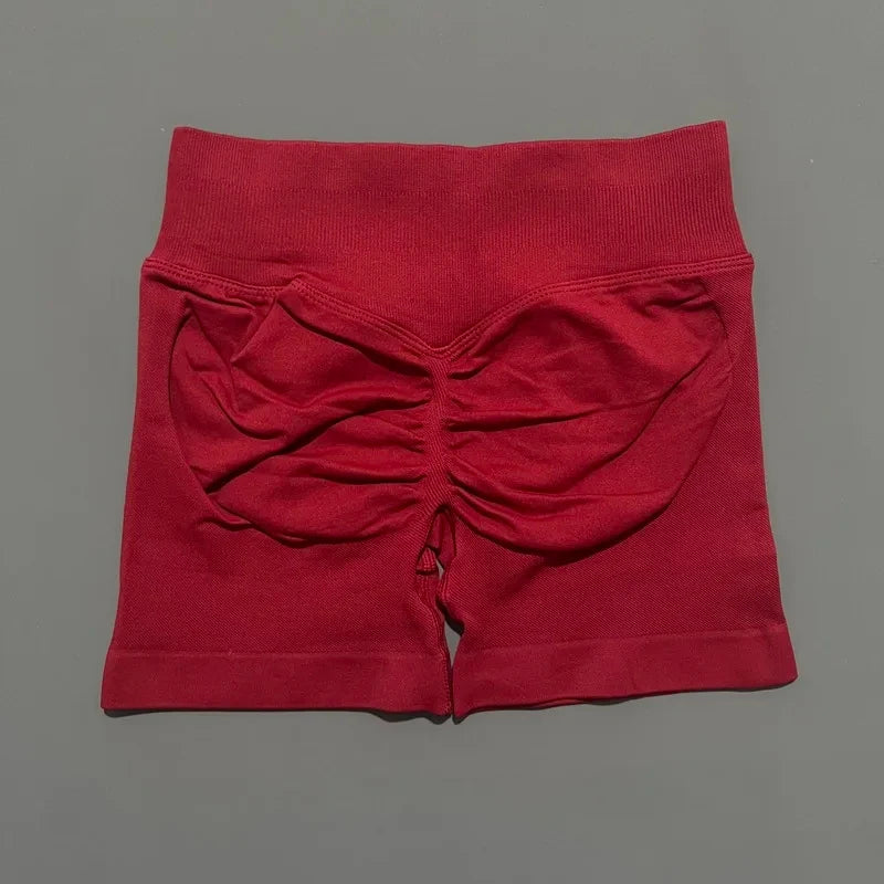 Seamless High Waist Yoga Shorts