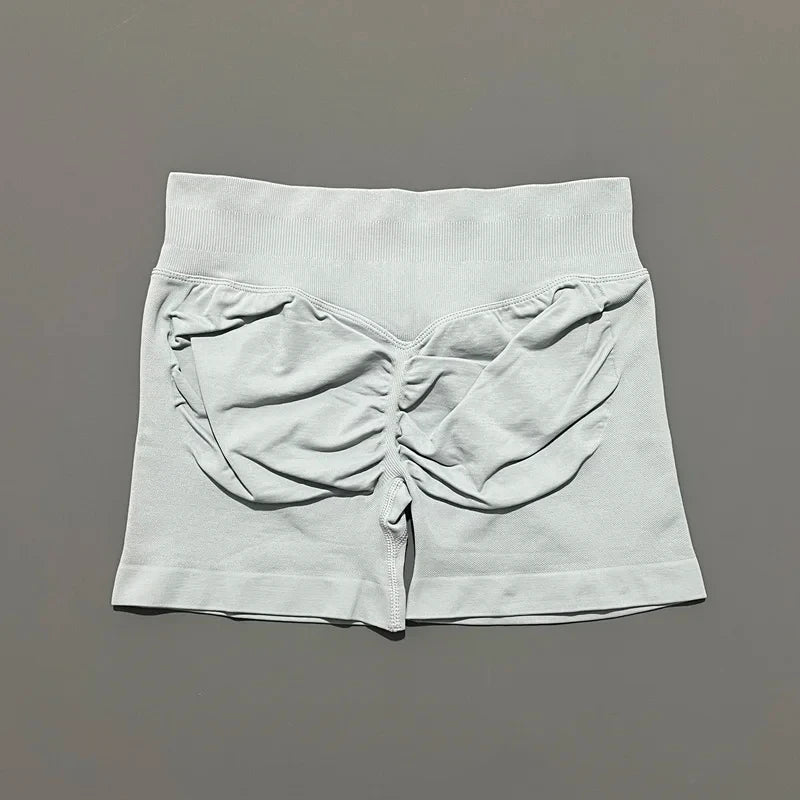 Seamless High Waist Yoga Shorts