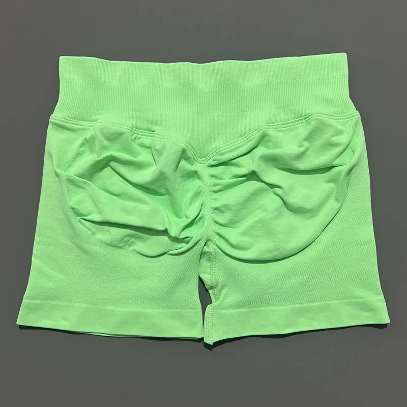 Seamless High Waist Yoga Shorts