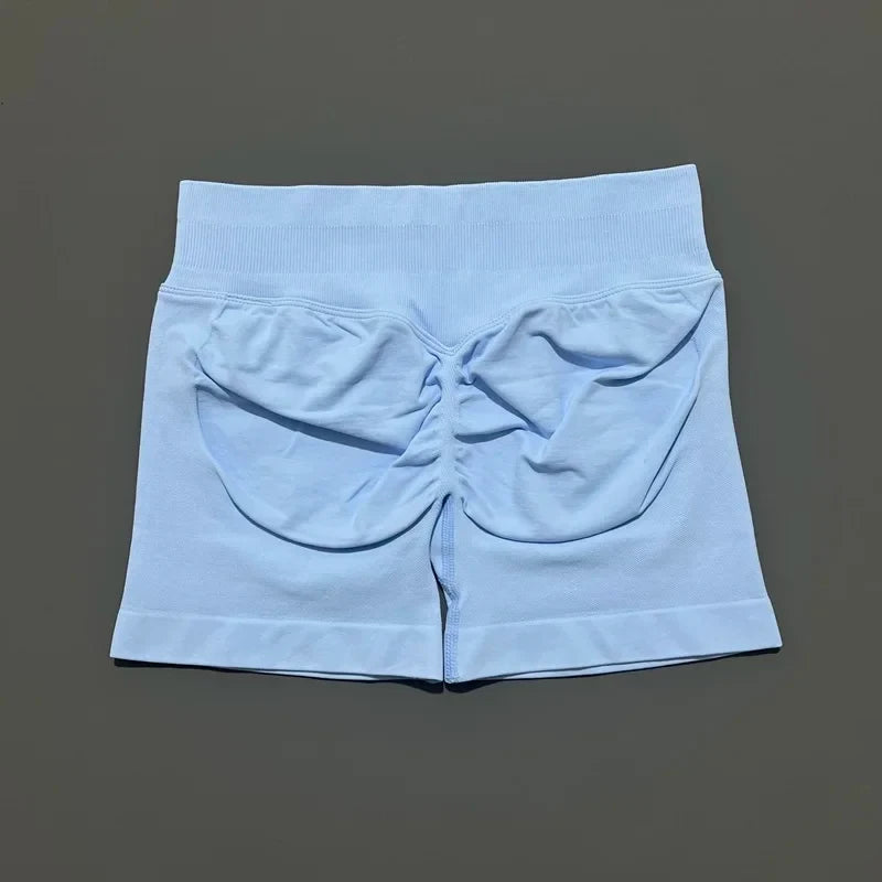 Seamless High Waist Yoga Shorts