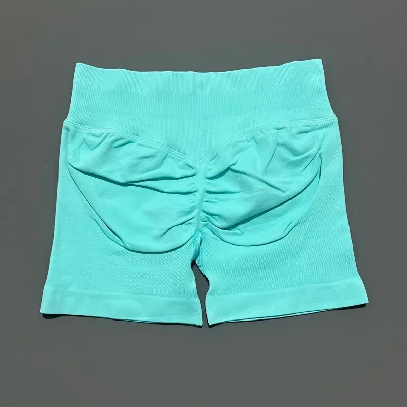 Seamless High Waist Yoga Shorts