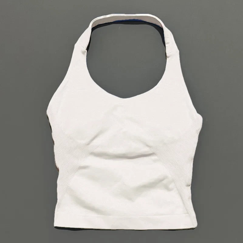 Seamless Longline Halter Tank
