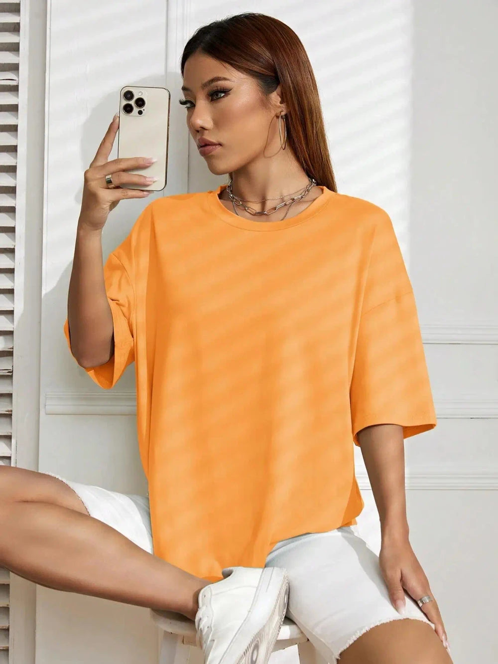 Cotton Casual Summer T-Shirt