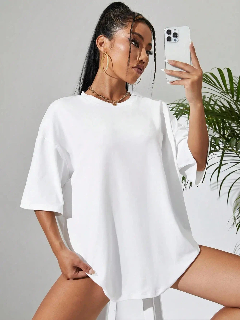 Cotton Casual Summer T-Shirt