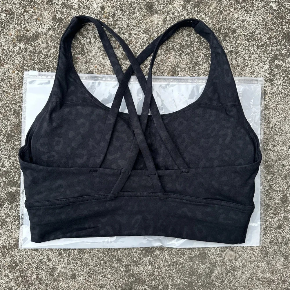 Solid Color Training Sports Bra